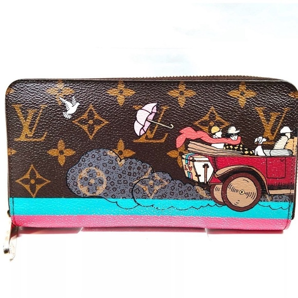 Louis Vuitton Handbags - Limited Editokn Louis Vuitton Monogram Evasion Zippy Wallet